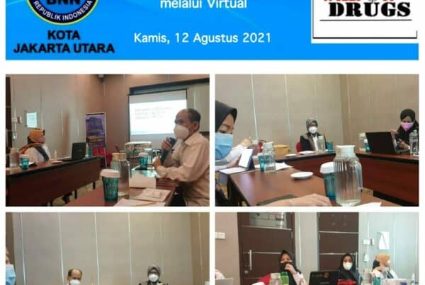 Rapat Persiapan Kegiatan Penguatan Kompetensi Agen Pemulihan melalui Virtual