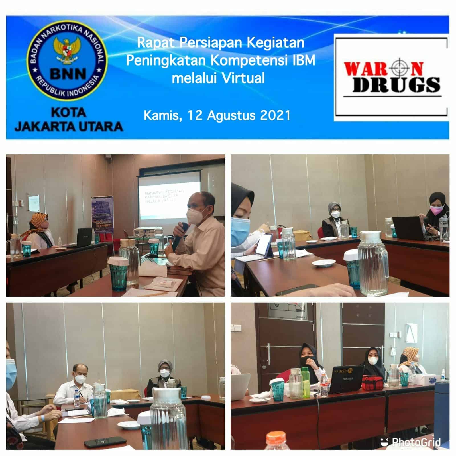 Rapat Persiapan Kegiatan Penguatan Kompetensi Agen Pemulihan melalui Virtual Rapat Persiapan Kegiatan Penguatan Kompetensi Agen Pemulihan melalui Virtual