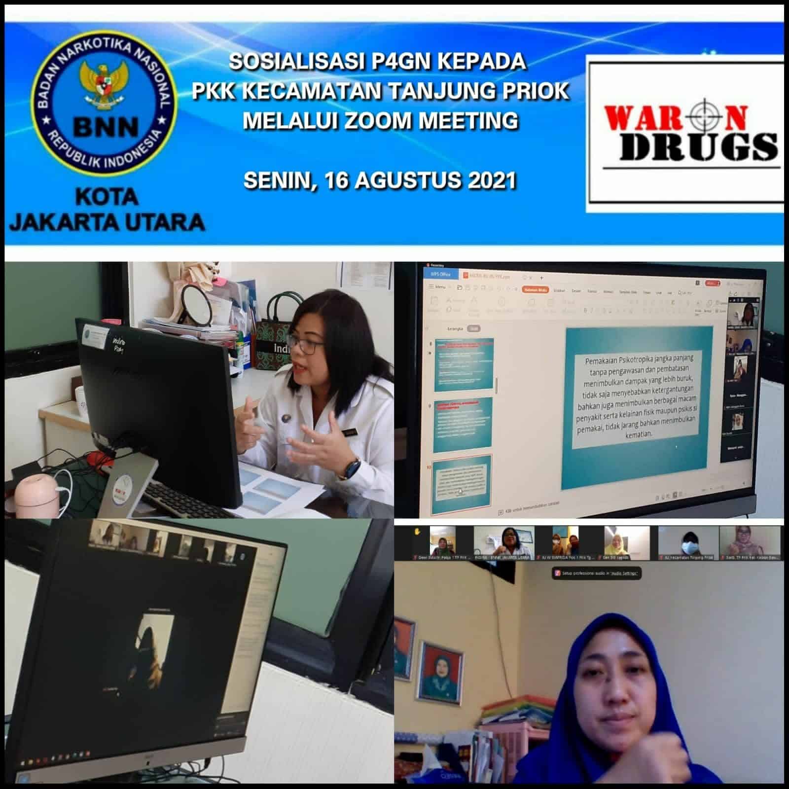 Sosialiasi P4GN Kepada Ibu Ibu PKK Se Kecamatan Tanjung Priok Sosialiasi P4GN Kepada Ibu Ibu PKK Se Kecamatan Tanjung Priok