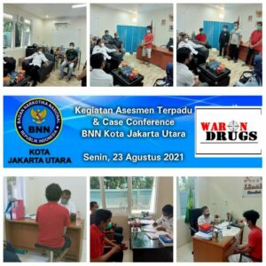 Kegiatan Asesmen Terpadu dan Case Conference BNN Kota Jakarta Utara