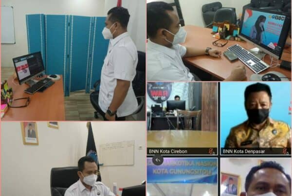 Mengikuti Kegiatan Webinar Nasional dalam rangka Evaluasi Program P4GN