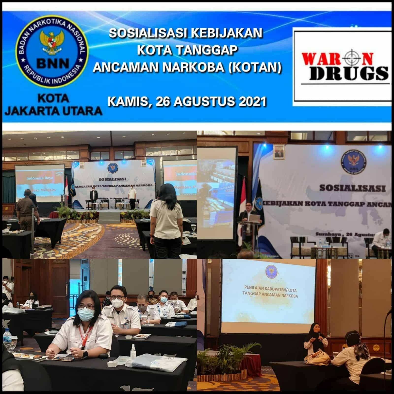 Sosialiasi Kebijakan Kota Tanggap Ancaman Narkoba (KOTAN) Sosialiasi Kebijakan Kota Tanggap Ancaman Narkoba (KOTAN)