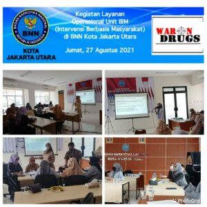 Kegiatan Pemantauan Perkembangan Klien Operasional Unit IBM (Intervensi Berbasis Masyarakat) di Wilayah Ancol