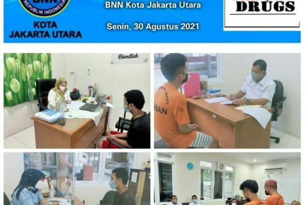 Kegiatan Asesmen Terpadu dan Case Conference BNN Kota Jakarta Utara