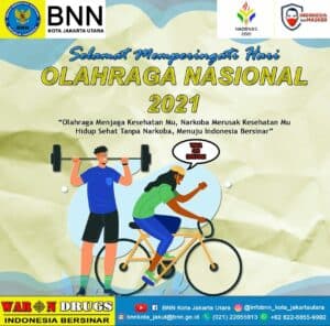 Memperingati Hari Olahraga Nasional 2021