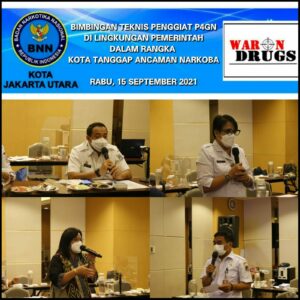 Bimtek Penggiat Anti Narkotika di Lingkungan Pemerintah Dalam Rangka Kota Tanggap Ancaman Narkoba (KOTAN)