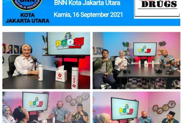 BNN Kota Jakarta Utara Menghadiri Undangan Sebagai Narasumber di Podcast Sicepat (PODSI)