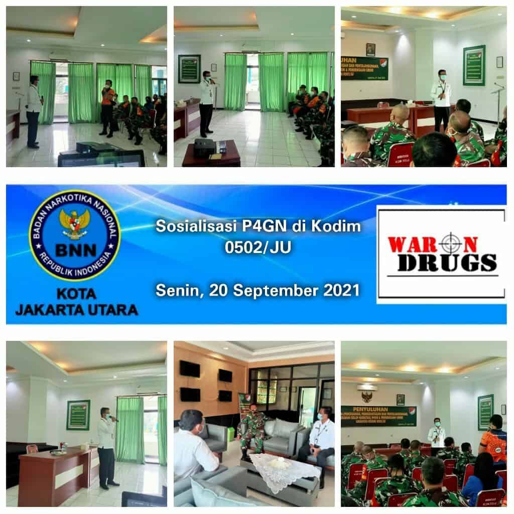 Sosialisasi P4GN di Kodim 0502/JU, Jakarta Utara Sosialisasi P4GN di Kodim 0502/JU, Jakarta Utara