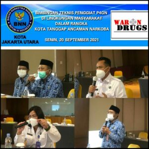 Bimtek Penggiat Anti Narkotika di Lingkungan Masyarakat Dalam Rangka Kota Tanggap Ancaman Narkoba (KOTAN)