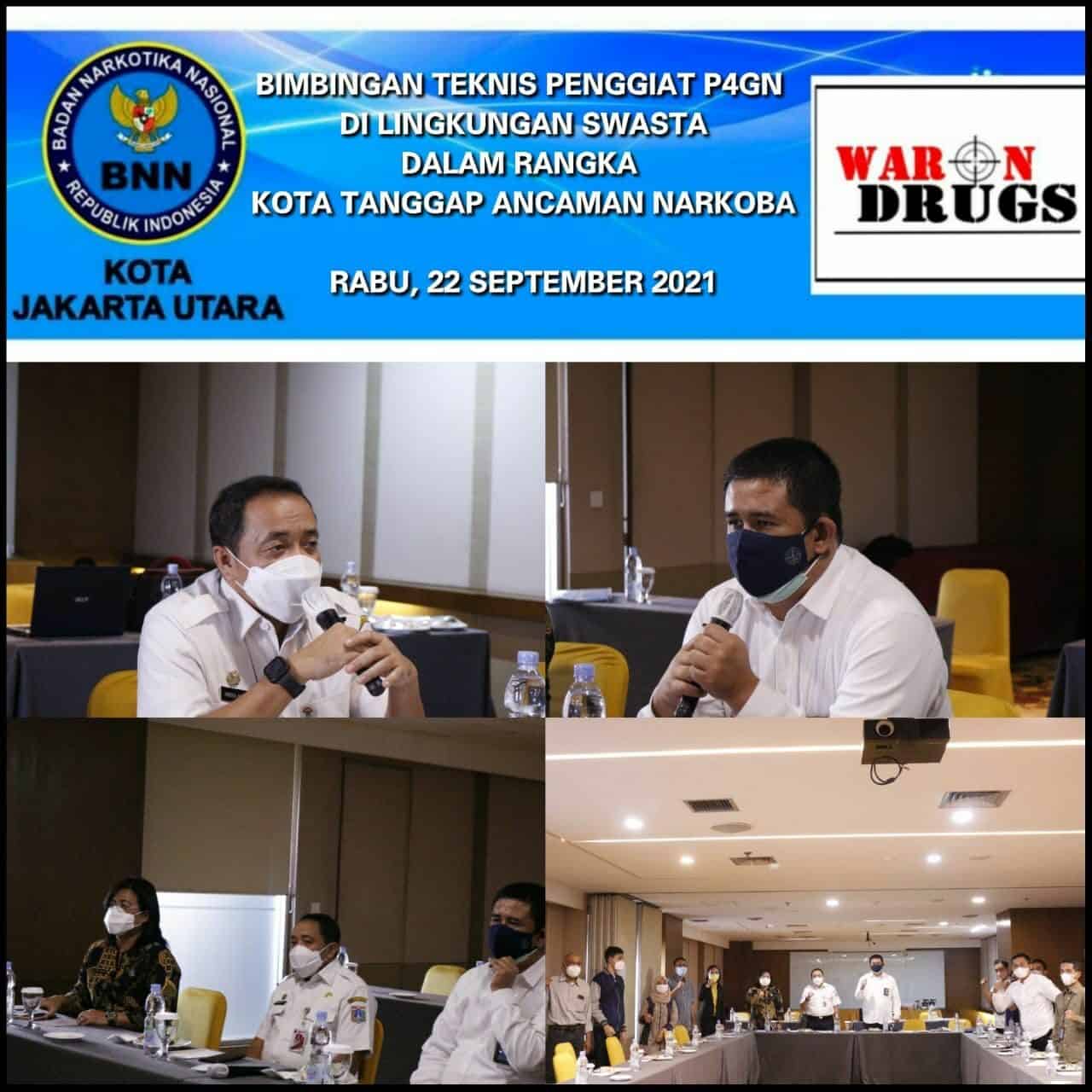 Bimtek Penggiat Anti Narkotika di Lingkungan Swasta Dalam Rangka Kota Tanggap Ancaman Narkoba (KOTAN) Bimtek Penggiat Anti Narkotika di Lingkungan Swasta Dalam Rangka Kota Tanggap Ancaman Narkoba (KOTAN)