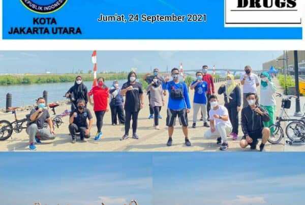 Kegiatan Olahraga Pagi BNNK Jakarta Utara