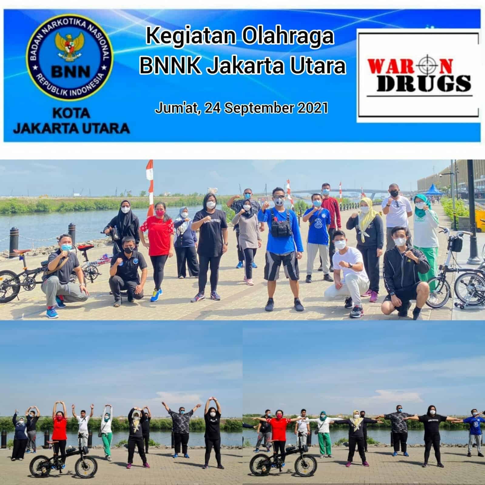 Kegiatan Olahraga Pagi BNNK Jakarta Utara Kegiatan Olahraga Pagi BNNK Jakarta Utara
