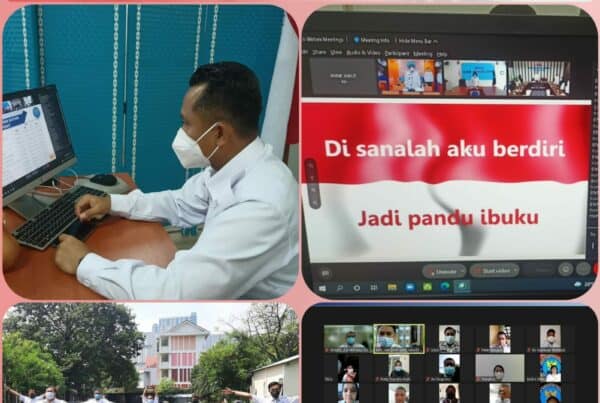 Virtual Conference RAPIM BNN RI, Apel Pagi BNN Kota Jakarta Utara ,dan Kegiatan Berjemur Diri