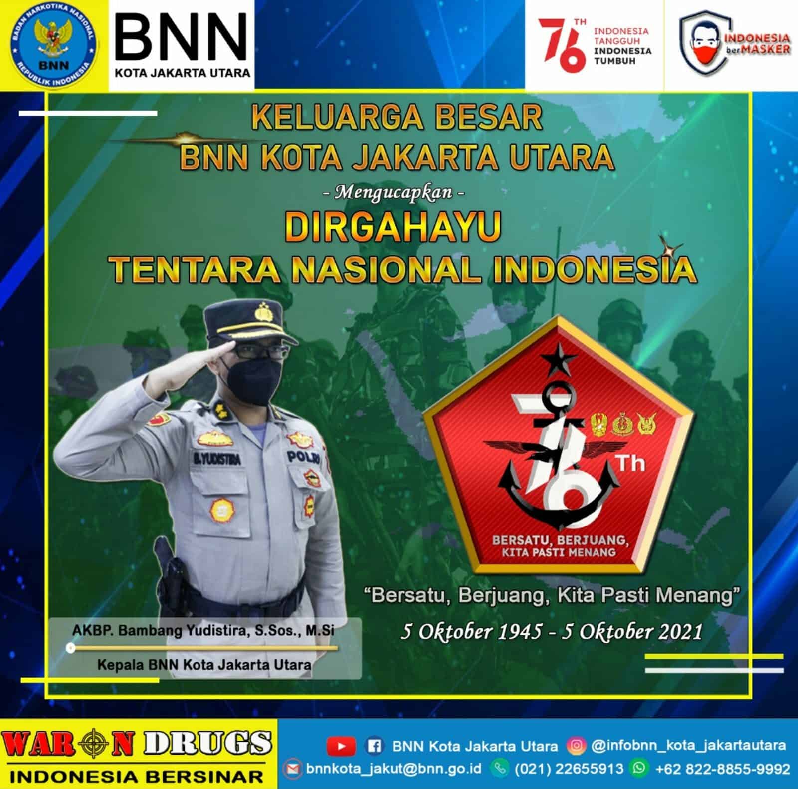 Peringatan HUT TNI ke-76