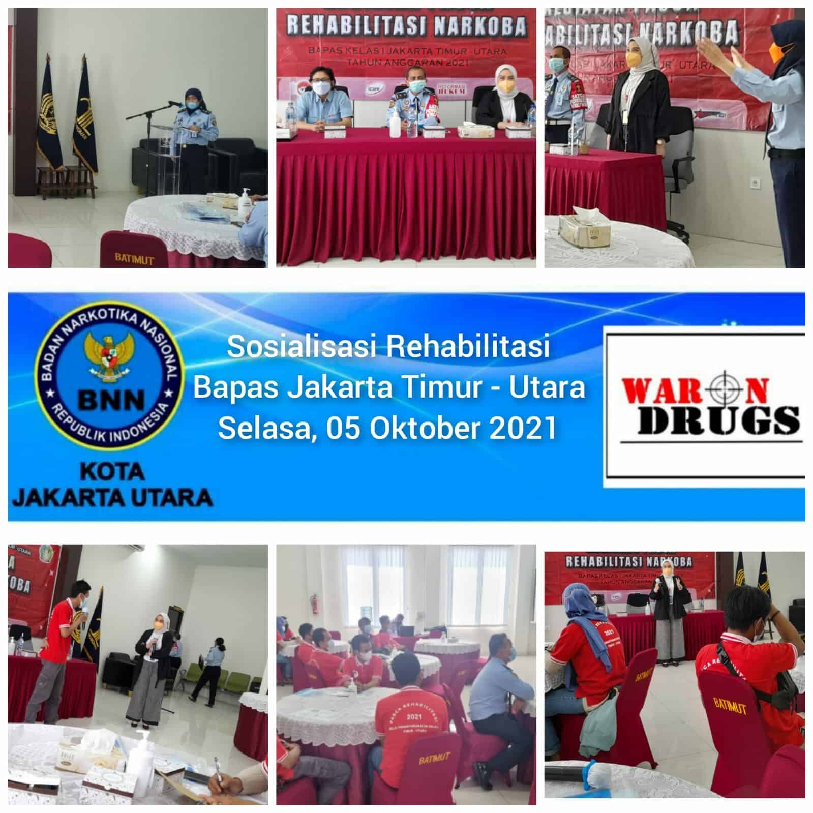 Sosialisasi Rehabilitasi klien Pascarehabilitasi Bapas Jakarta Timur - Utara Sosialisasi Rehabilitasi klien Pascarehabilitasi Bapas Jakarta Timur - Utara