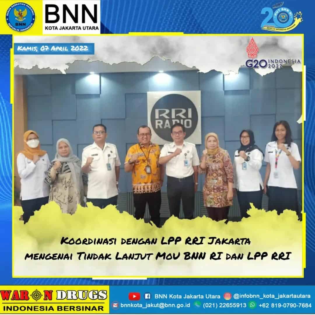Menindak lanjuti MoU/Nota Kesepahaman antara BNN RI dan LPP RRI Menindak lanjuti MoU/Nota Kesepahaman antara BNN RI dan LPP RRI