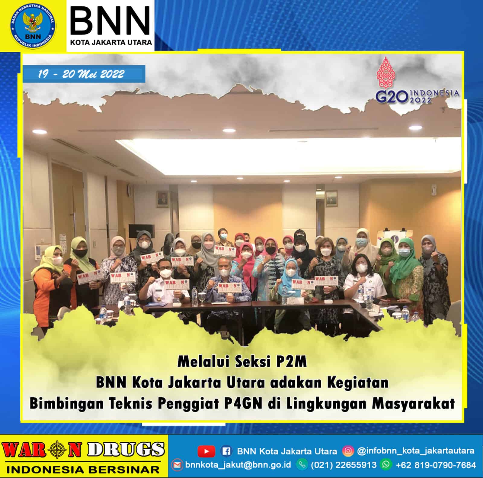 Bimbingan Teknis Penggiat P4GN di Lingkungan Masyarakat Konsep Otomatis