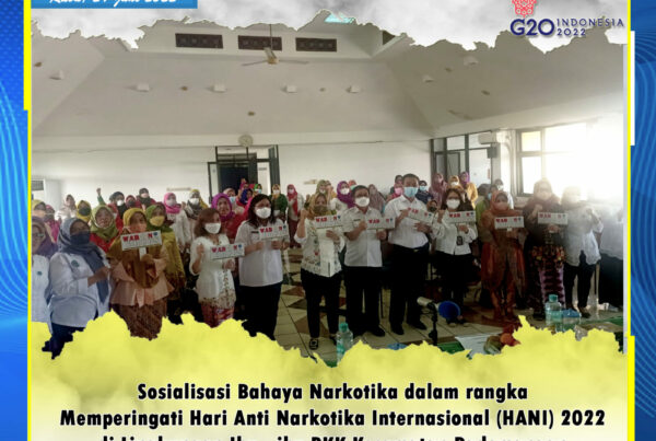 Sosialisasi P4GN di lingkungan Ibu- Ibu PKK Kecamatan Pademangan