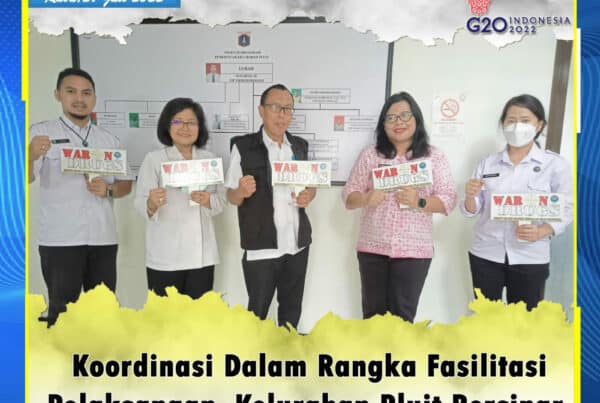 Sambangi Kelurahan Pluit dalam rangka Fasilitasi Pelaksanaan Kelurahan Bersinar