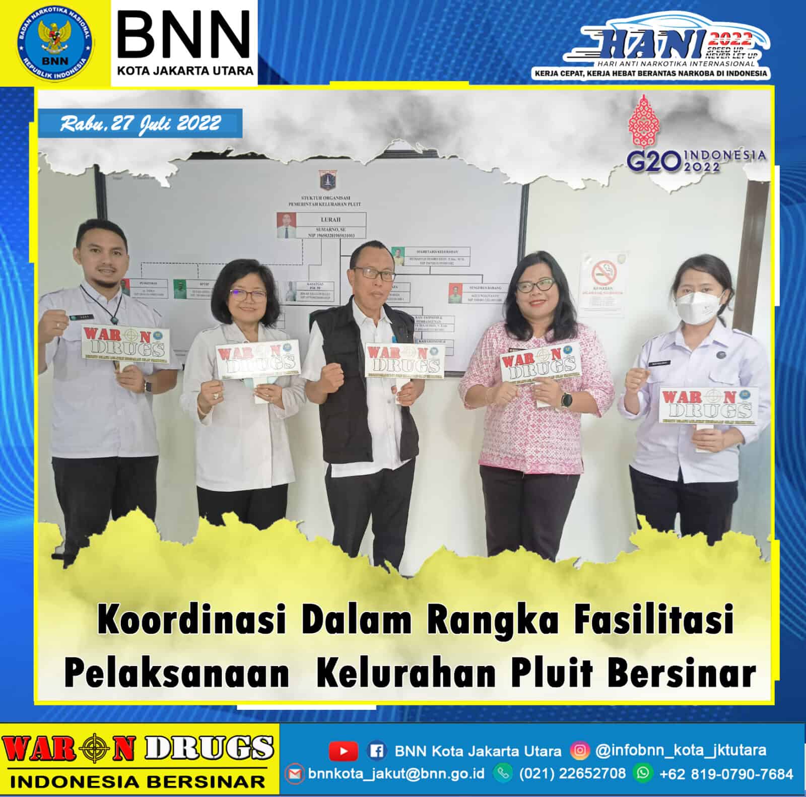 Sambangi Kelurahan Pluit dalam rangka Fasilitasi Pelaksanaan Kelurahan Bersinar Sambangi Kelurahan Pluit dalam rangka Fasilitasi Pelaksanaan Kelurahan Bersinar