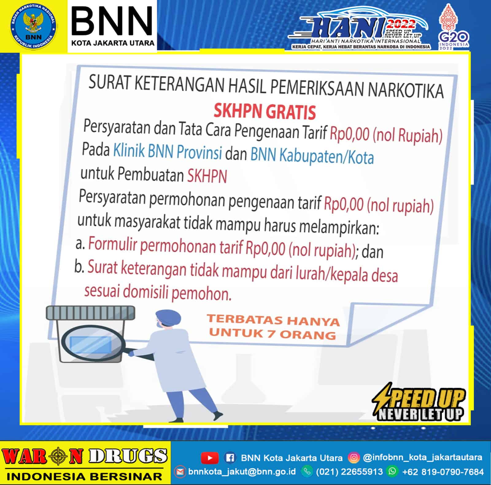 Yuk..... SKHPN geratis untuk 7 orang! Konsep Otomatis