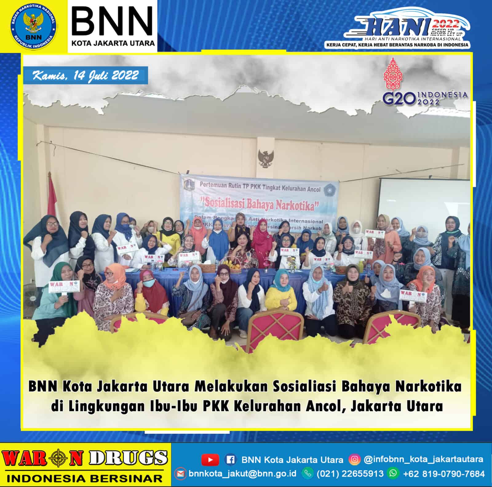 Sosialisasi P4GN di lingkungan Ibu-Ibu PKK Kelurahan Ancol Konsep Otomatis