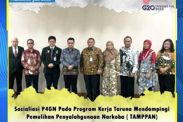 Program Kerja Taruna Mendampingi Pemulihan Penyalahgunaan Narkoba ( TAMPPAN)