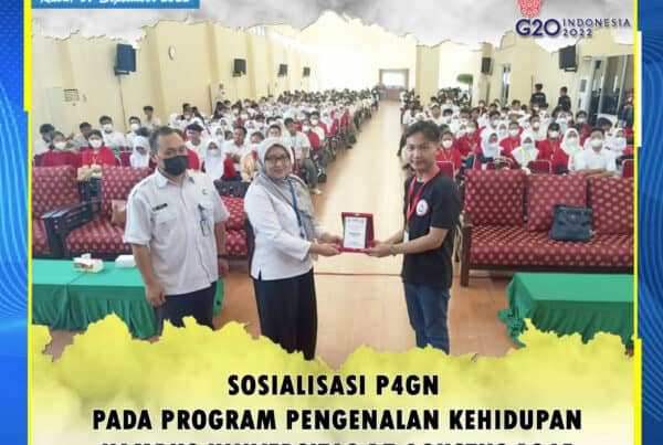 Sosialisasi P4GN di Universitas 17 Agustus 1945 (UTA 45)