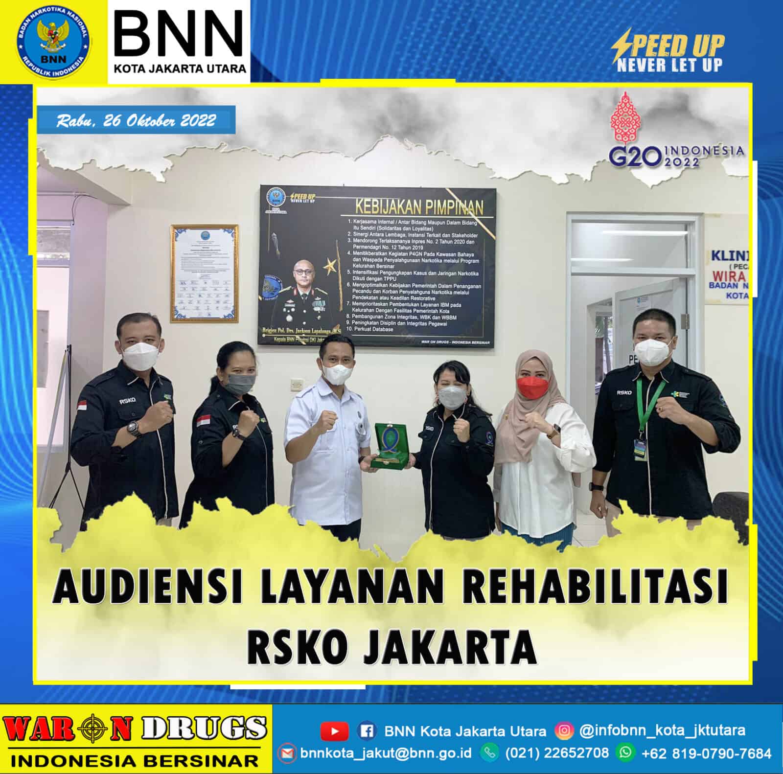 AUDIENSI LAYANAN REHABILITASI RSKO JAKARTA AUDIENSI LAYANAN REHABILITASI RSKO JAKARTA
