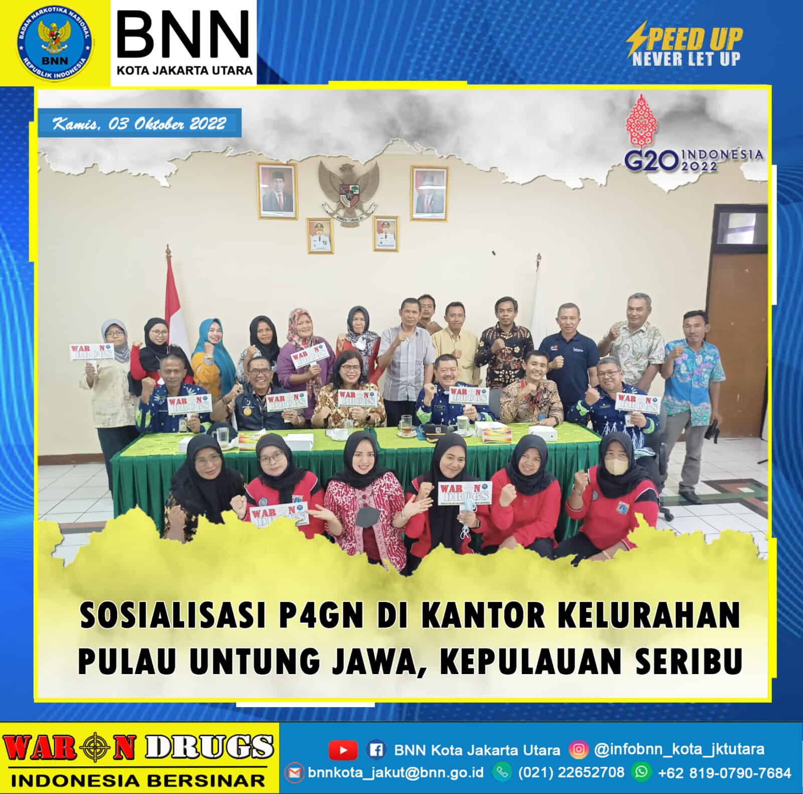 SOSIALISASI P4GN DI PULAU UNTUNG JAWA Konsep Otomatis