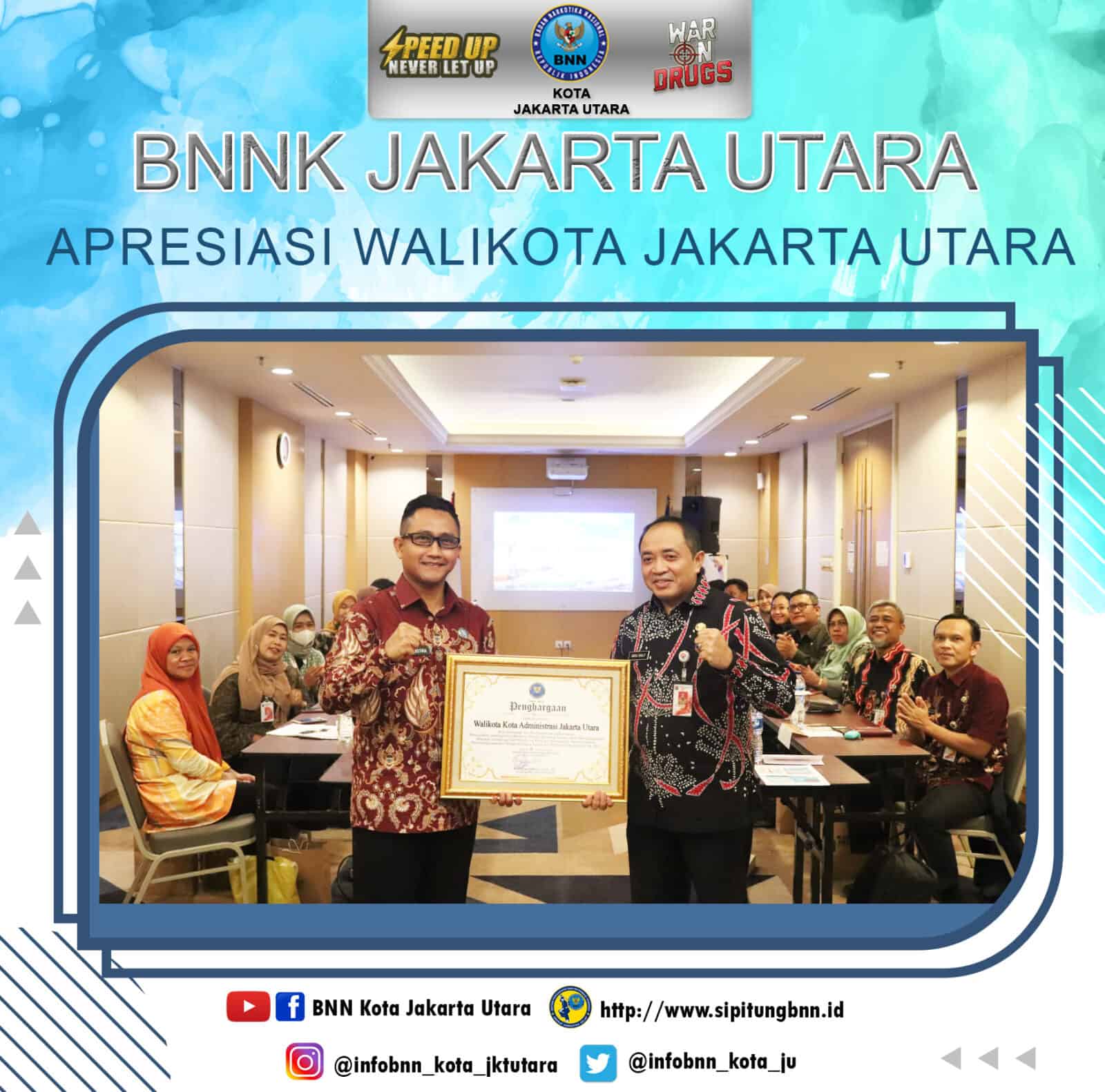 BNNK JAKUT APRESIASI WALIKOTA JAKARTA UTARA BNNK JAKUT APRESIASI WALIKOTA JAKARTA UTARA