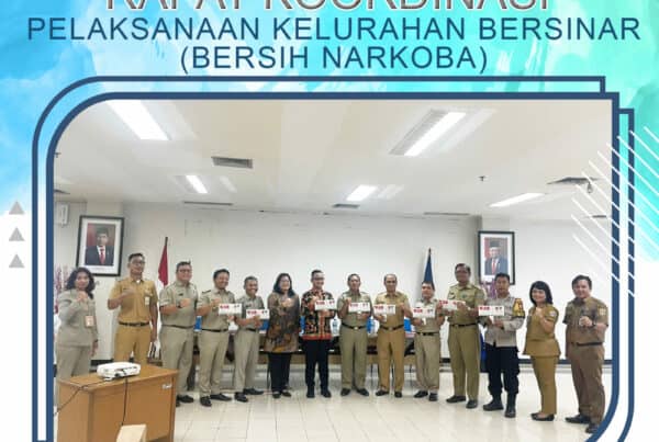 RAPAT KOORDINASI KELURAHAN BERSINAR (BERSIH NARKOBA)