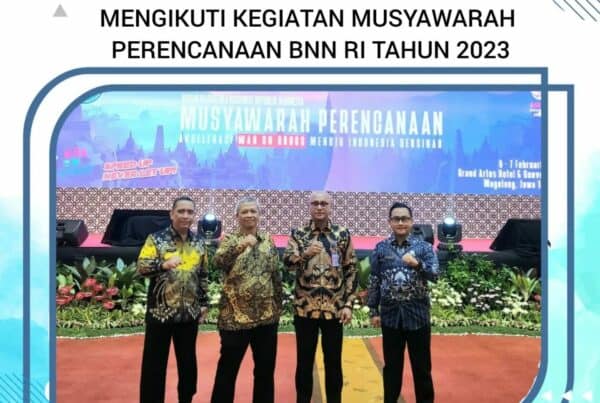 Musyawarah Perencanaan BNN RI tahun 2023 dan Pengambilan Sumpah/Janji Pimpinan Tinggi Pratama di Lingkungan BNN RI