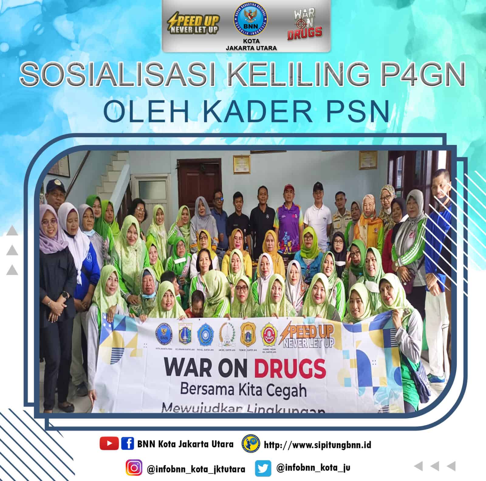 Sosialisasi Keliling P4GN oleh Kader PSN Konsep Otomatis