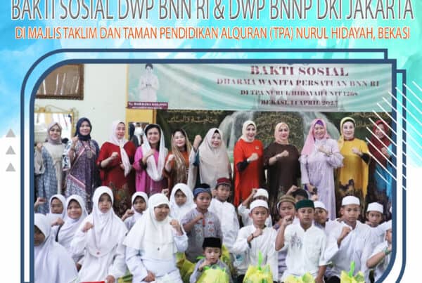 Berbagi di Bulan Suci, DWP BNN RI Santuni Anak Yatim di Bekasi