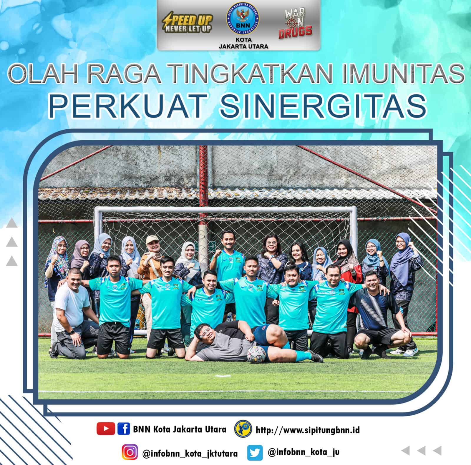 OLAH RAGA TINGKATKAN IMUNITAS, PERKUAT SINERGITAS OLAH RAGA TINGKATKAN IMUNITAS, PERKUAT SINERGITAS
