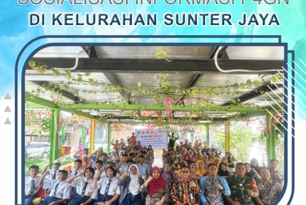sosialisasi Pencegahan, Pemberantasan, Penyalahgunaan dan Peredaran Gelap Narkotika (P4GN) kepada masyarakat kelurahan Sunter Jaya
