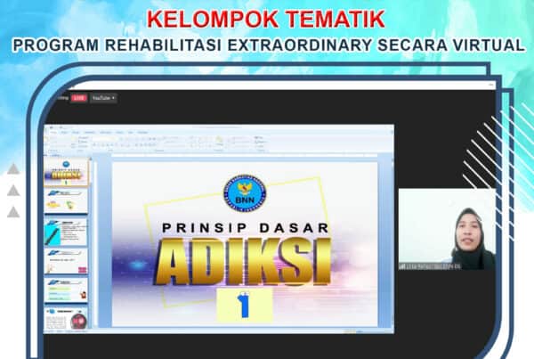 SOSIALISASI LAYANAN KEGIATAN KELOMPOK TEMATIK PROGRAM REHABILITASI EXTRAORDINARY SECARA VIRTUAL