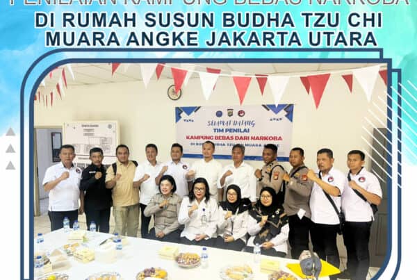 Kegiatan Penilaian Kampung Bebas Narkoba pada RW 20 Rumah susun (Rusun) Budha Tzu Chi Muara Angke Jakarta Utara Kegiatan Penilaian Kampung Bebas Narkoba pada RW 20 Rumah susun (Rusun) Budha Tzu Chi Muara Angke Jakarta Utara