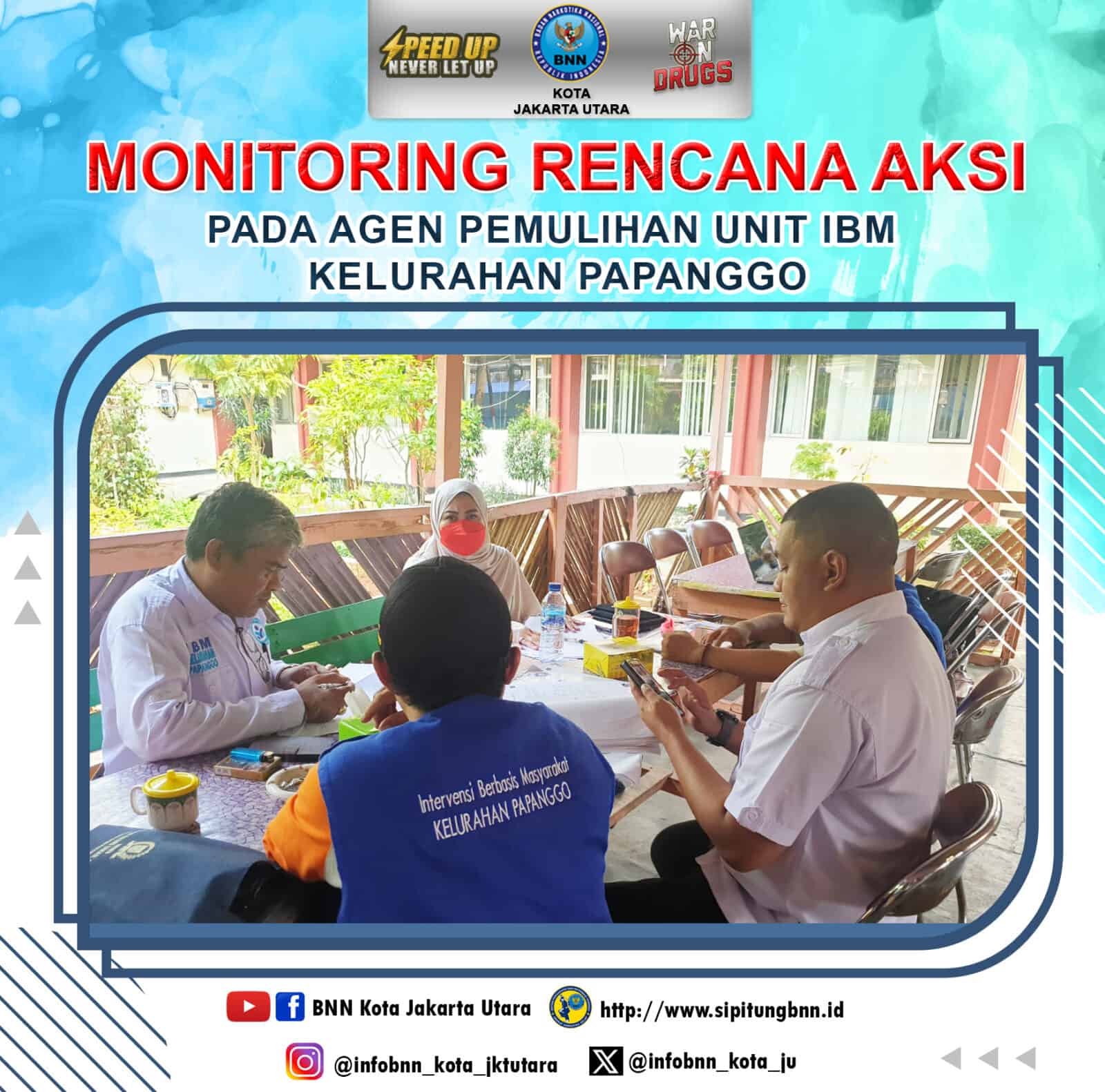 MONITORING RENCANA AKSI PADA AGEN PEMULIHAN UNIT IBM KELURAHAN PAPANGGO