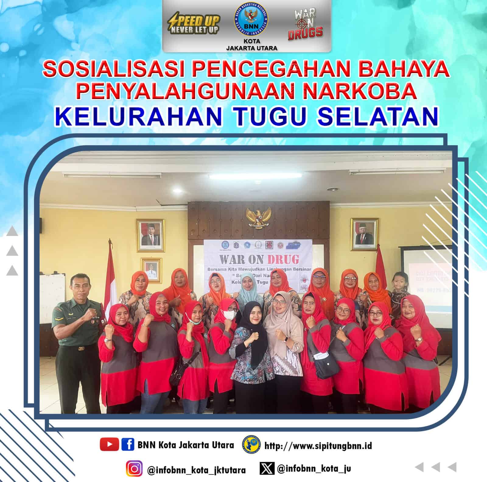 SOSIALISASI BAHAYA NARKOBA PADA IBU - IBU KADER DASAWISMA KELURAHAN TUGU SELATAN SOSIALISASI BAHAYA NARKOBA PADA IBU – IBU KADER DASAWISMA KELURAHAN TUGU SELATAN