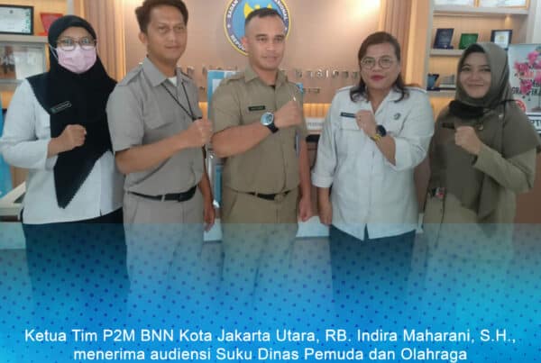 AUDIENSI SUKU DINAS PEMUDA DAN OLAHRAGA JAKARTA UTARA