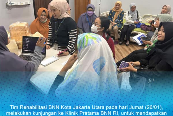 Tim Rehabilitasi Berkunjung ke Klinik Pratama BNN RI