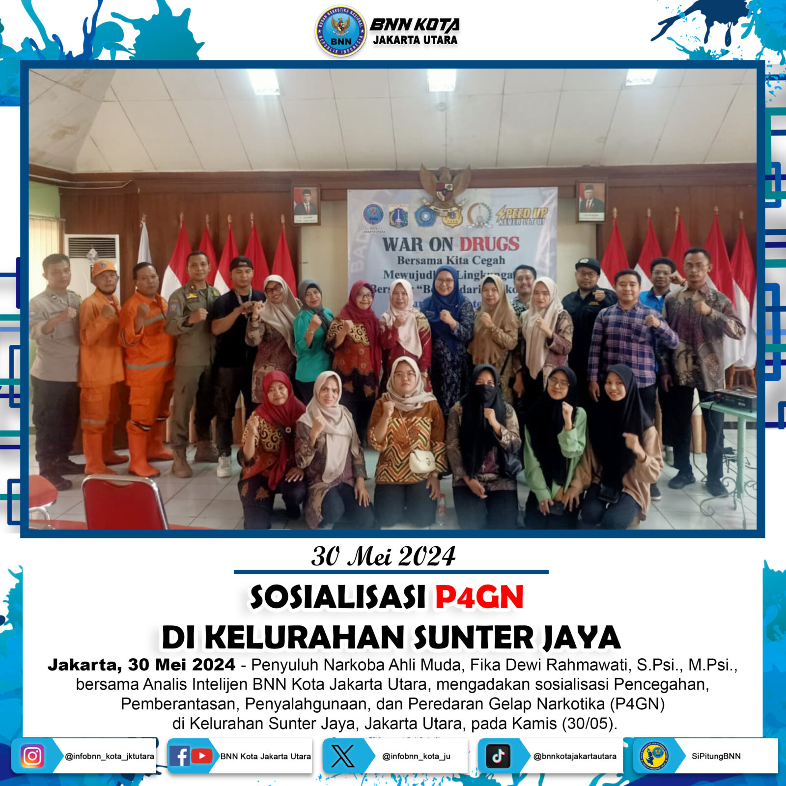 SOSIALISASI P4GN KELURAHAN SUNTER JAYA, PENANGANAN HINGGA MODUS OPERANDI... Konsep Otomatis