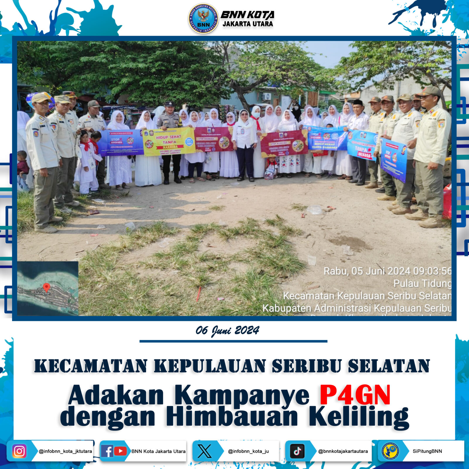 Sosialisasi dan Himbauan Keliling dalam Kampanye P4GN DI KECAMATAN KEPULAUAN SERIBU SELATAN Konsep Otomatis