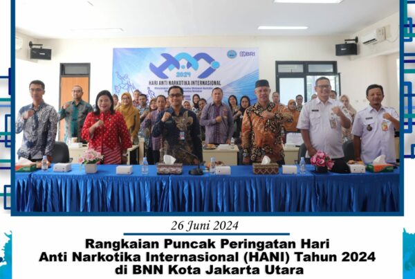 PERINGATN HANI TAHUN 2024 BNN KOTA JAKARTA UTARA
