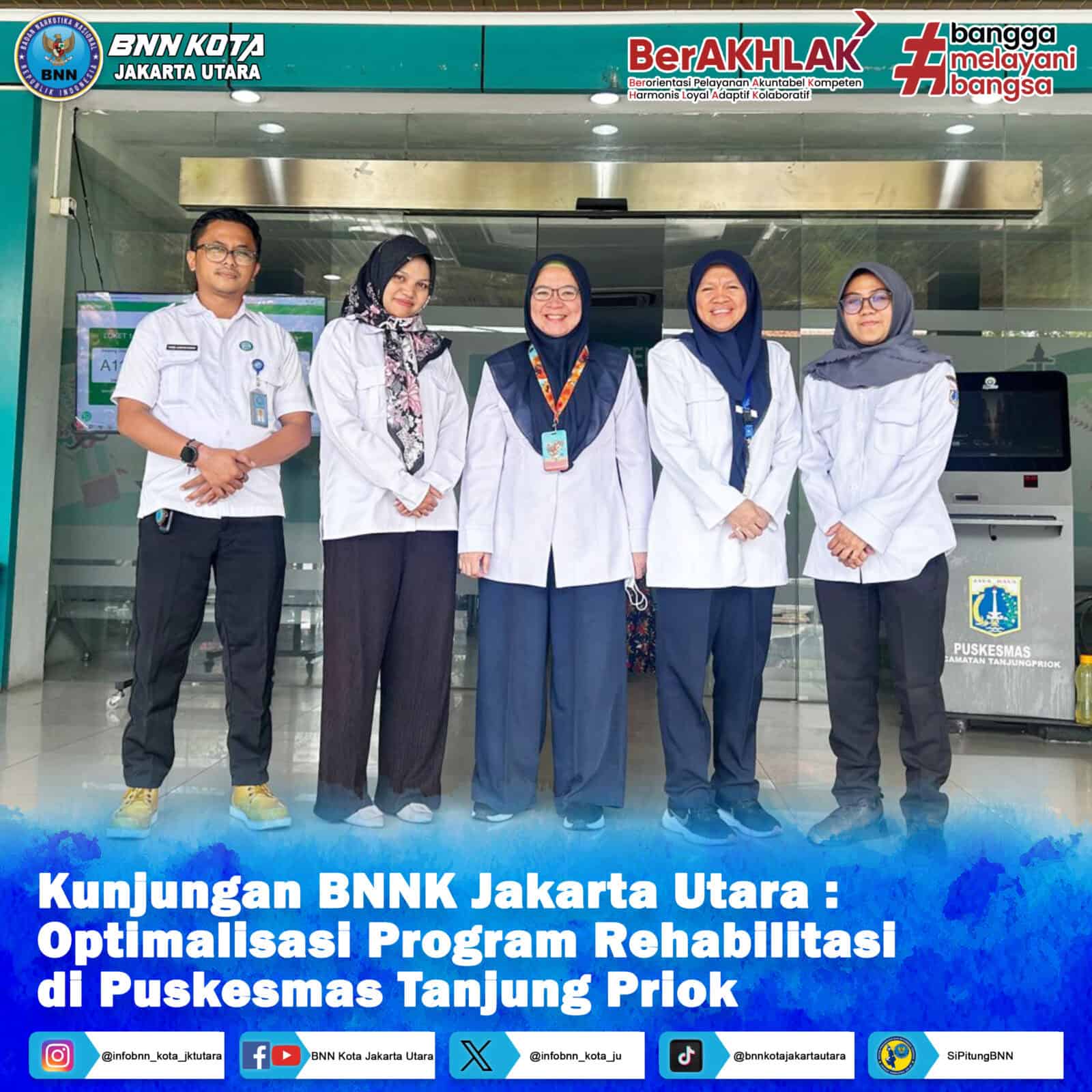 Kunjungan BNNK Jakarta Utara: Optimalisasi Program Rehabilitasi di Puskesmas Tanjung Priok Kunjungan BNNK Jakarta Utara: Optimalisasi Program Rehabilitasi di Puskesmas Tanjung Priok