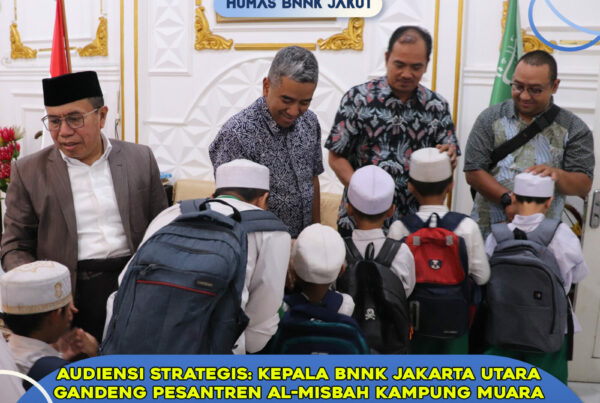 “Audiensi Strategis: BNN Gandeng Pesantren Al-Misbah Perangi Bahaya Narkoba”