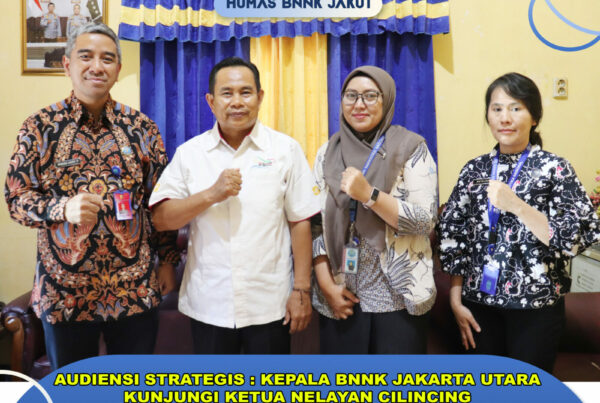 AUDIENSI KETUA NELAYAN SEKALIGUS TOKOH MASYARAKAT CILINCING JAKUT