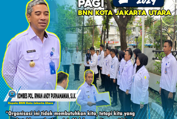 Semangat Baru di Awal Pekan: Kepala BNNK Jakut Apresiasi Kinerja Pegawai